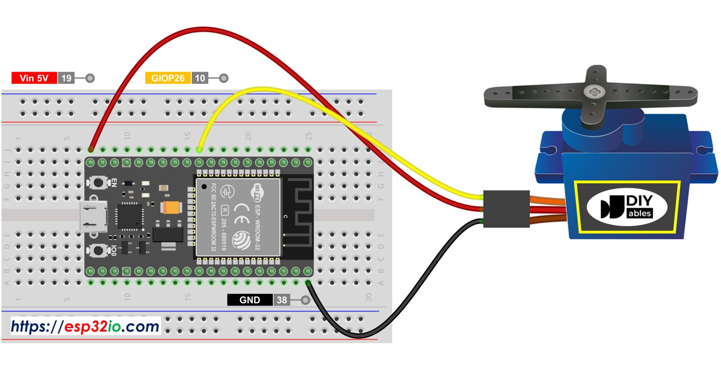 3 Використання розрахованих кутів для роботи з сервомоторами